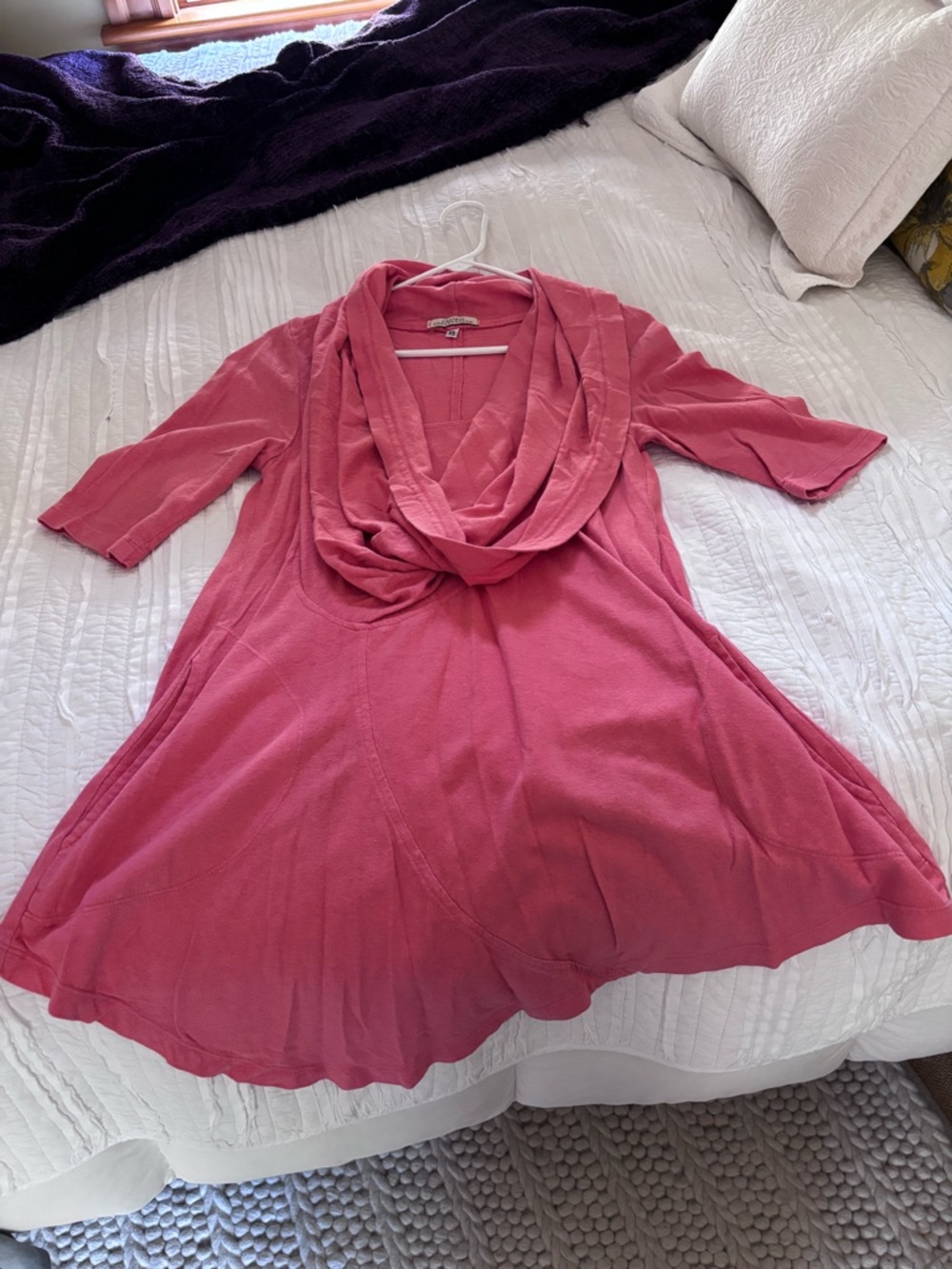 Prairie Underground Pink Rose Pink Draped Tunic